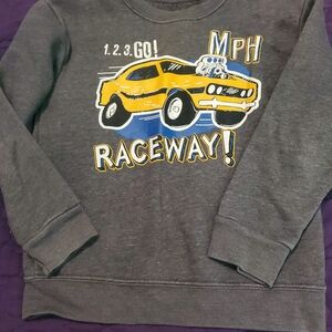 Garanimals Gray and Yellow Raceway Sweatshirt